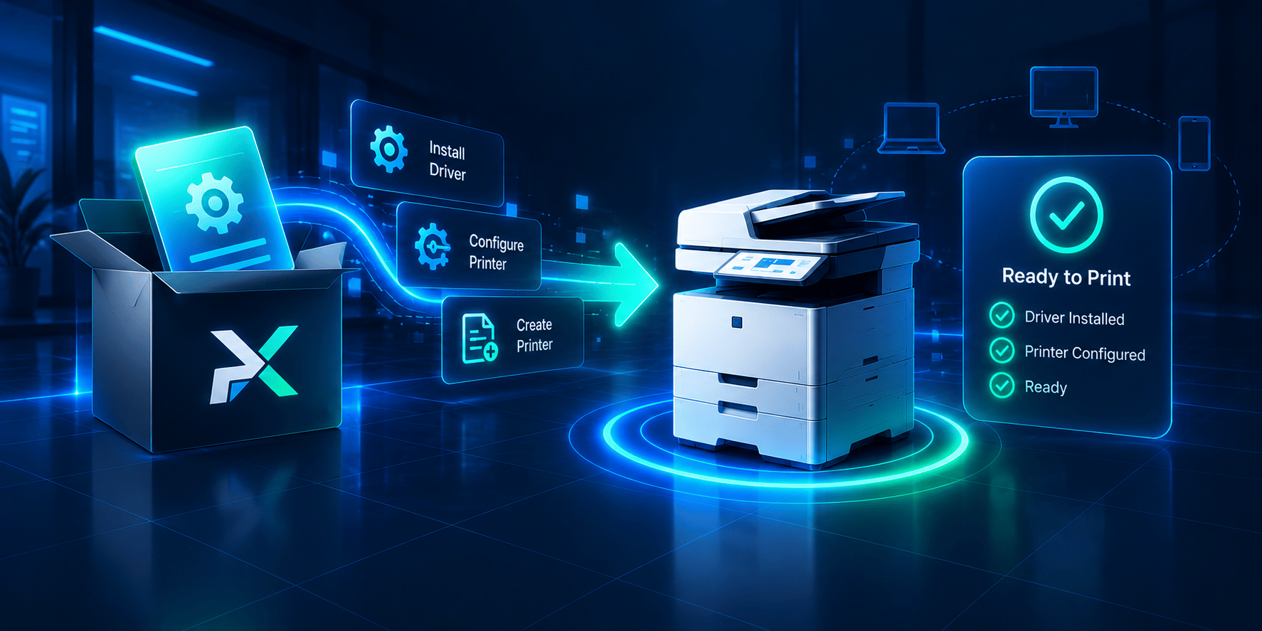 PRYNIX™ OneClick illustration